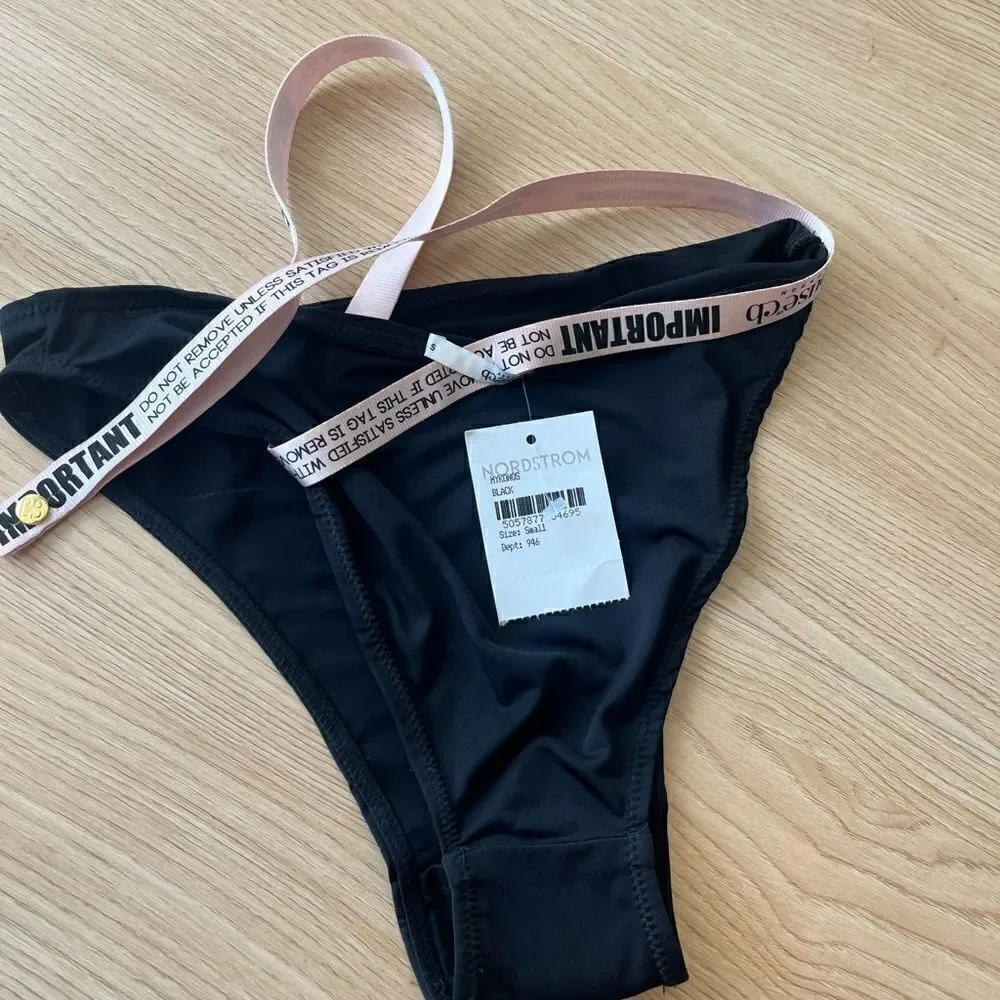 House of CB Mykonos High Waist Bikini Bottoms NWT Small